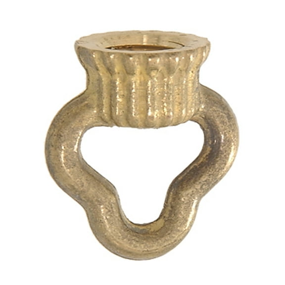 B&P Lamp 1" Cast Brass Fixture Loop