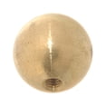 thumbnail image 1 of B&P Lamp® 1" Diameter Brass Ball Finial, 1/4-27F, Unf, 1 of 3