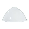 thumbnail image 1 of B&P Lamp® 10 Inch Diameter Modern Industrial Dome Shade, White, 1 of 5