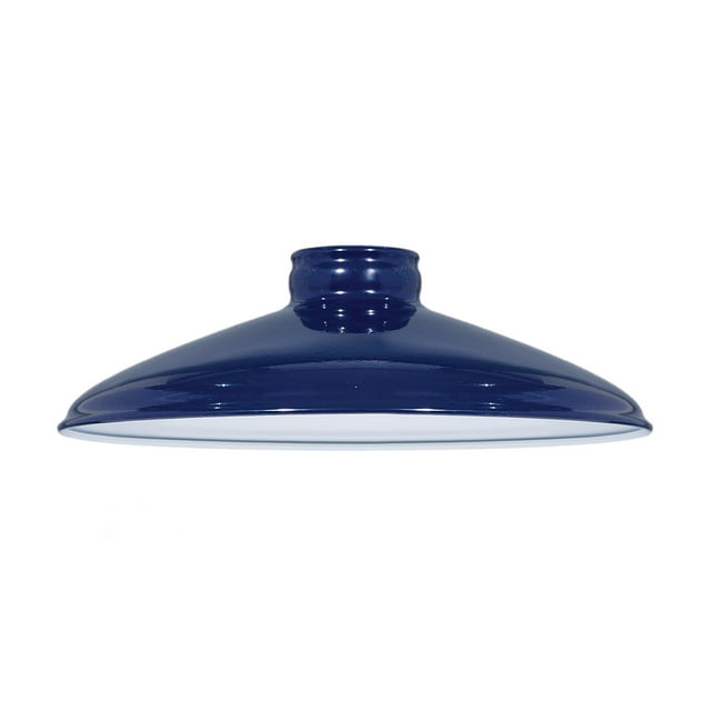 B&P Lamp® 10" Industrial Style Metal Lampshade (Blue)