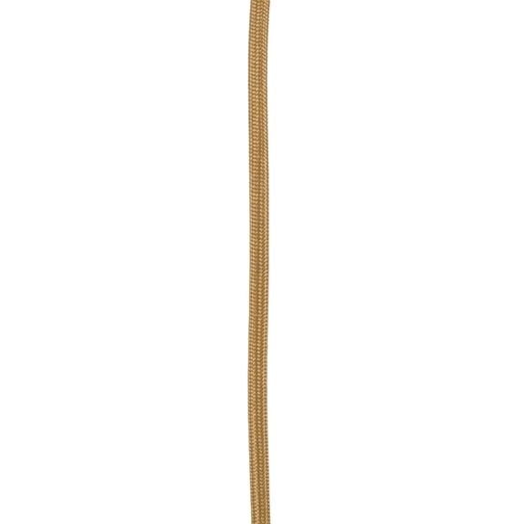 B&P Lamp® 12 Feet Long, SPT-1, Parallel 18 Gauge, Rayon Covered, Two Wire Lamp Cord, Antique Brass