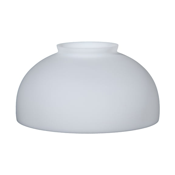 B&P Lamp 14" Dia., Usa-Made Satin Opal Dome Shade