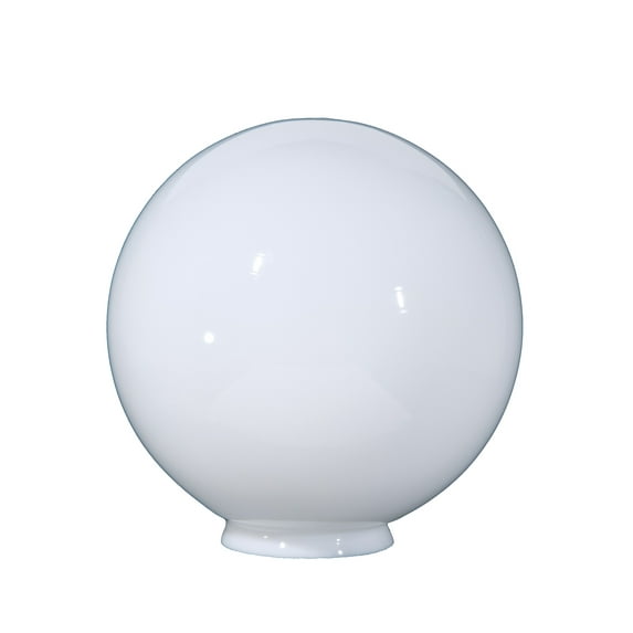 B&P Lamp 14" Opal Glass Ball Lampshade