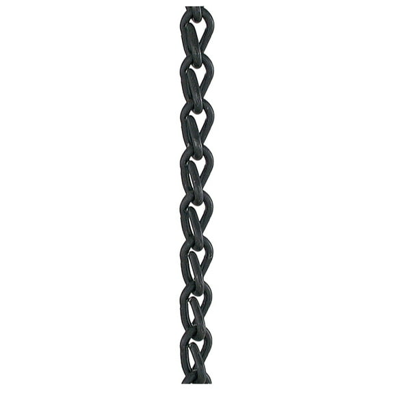 B&P Lamp #16 Black Oxide Steel, Double Jack Chain, Foot