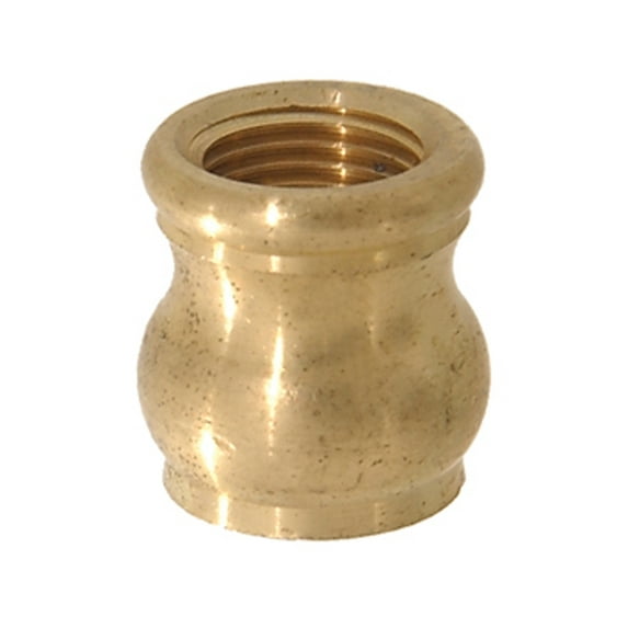 B&P Lamp® 19/32" Ht., Brass Neck, Tap 1/8F