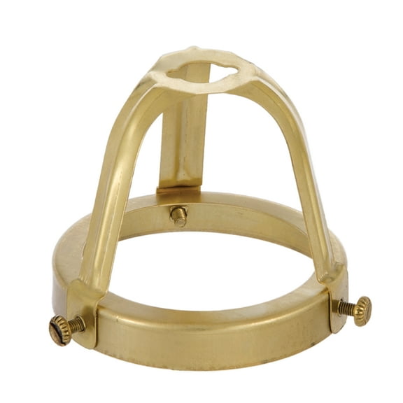 B&P Lamp 2 1/4 Inch Brass UNO Shade Holder