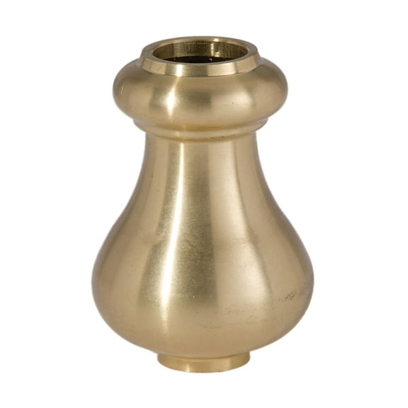 B&P Lamp 2 1/8 Inch Turned Brass Column