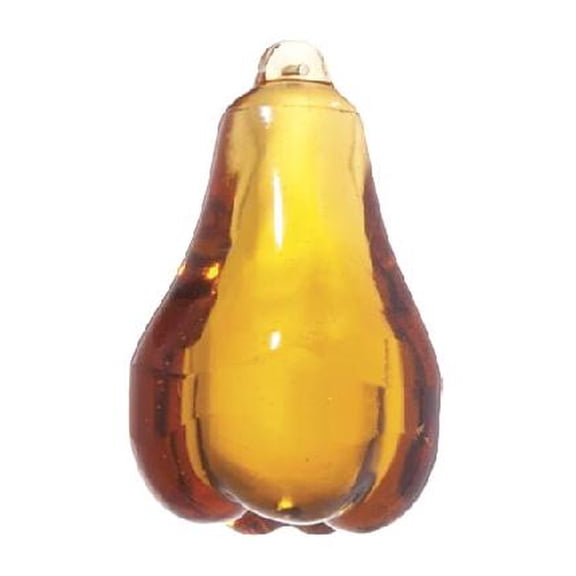B&P LampĀ® 2 3/4" (70 Mm) Amber Crystal Pear Chandelier Trimming