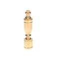 thumbnail image 1 of B&P Lamp® 2 3/8" Brass Finial, 1/4-27F, Unfinished, 1 of 3