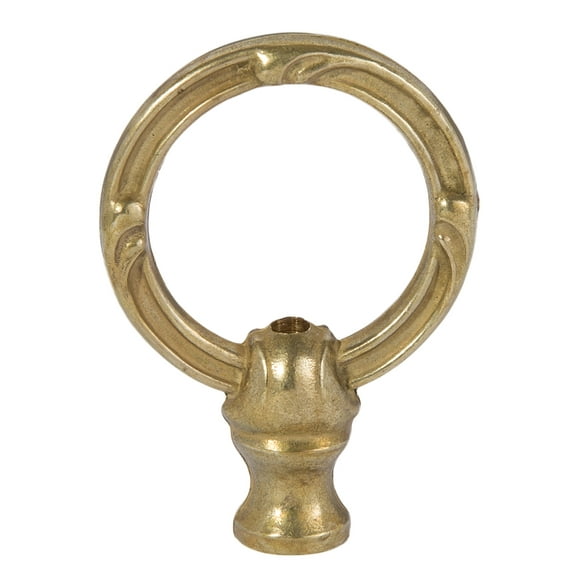 B&P Lamp 2 5/8 Inch Cast Brass Decorative Loop