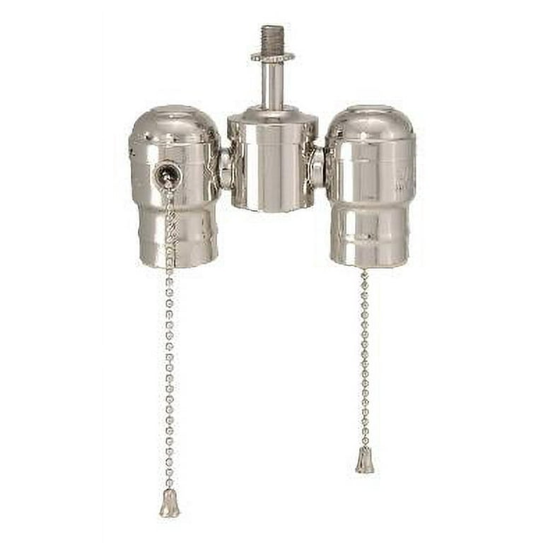 Solid Brass Pull Chain Light Socket