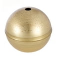 thumbnail image 1 of B&P Lamp® 2-Piece, Polished & Lacq. Brass Ball, 4" Dia., 1 of 2