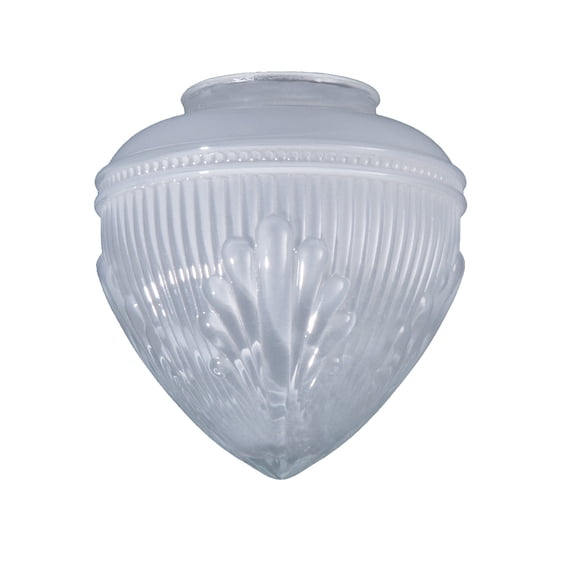 B&P Lamp® 3 1/4" Fitter, Inside Sandblasted Pendant, 6 1/2" Deep