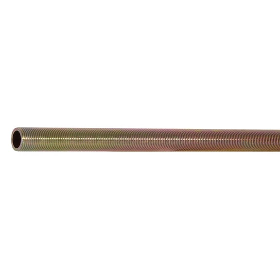 B&P Lamp 3/8 Ip X 36" All Thread Pipe, 5/8" Dia., Steel