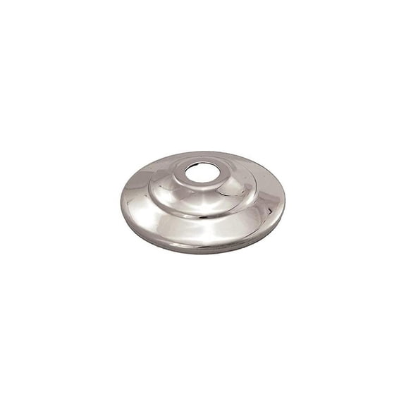 B&P Lamp® 3 Inch Diameter Solid Brass Vase Cap, Nickel Finish