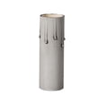 thumbnail image 1 of B&P Lamp® 3 Inch Silver Leaf Standard Candle Cover, 1 of 2