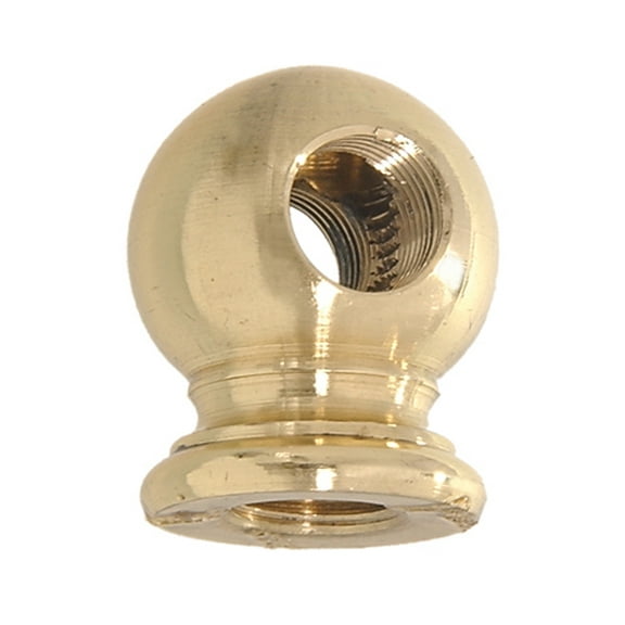 B&P Lamp 3-Way Brass Arm Back, 1/8F All Sides