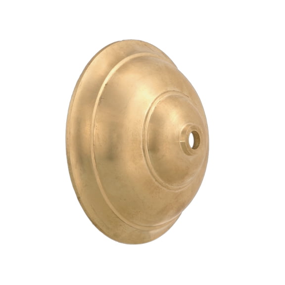 B&P Lamp 4 3/4" Dia., Cast Brass Back Plate, Unfinished