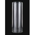 thumbnail image 1 of B&P Lamp® 4" By 10" Mid-Century Modern Clear Cylinder Shades, 1 of 3