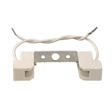 B&P Lamp® 4" Double Ended Halogen Socket W/Bracket