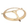 thumbnail image 1 of B&P Lamp® 4" Fitter, Stamped Brass Shade Holder, Unfinished Brass, 1 of 2