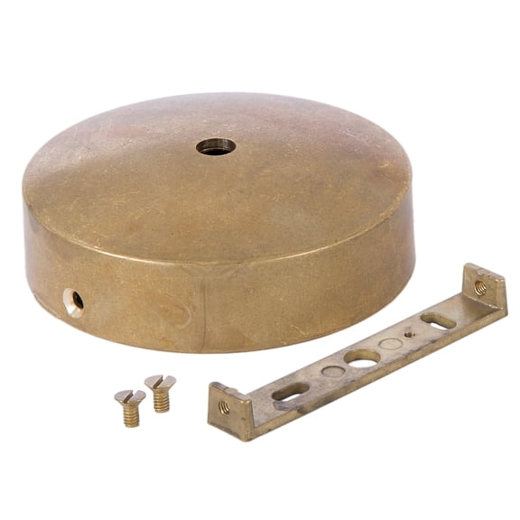 B&P Lamp 4 Inch Convex Modern Style Back plate