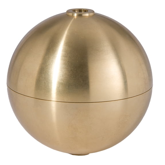 B&P Lamp 4 Inch Hollow Brass Ball