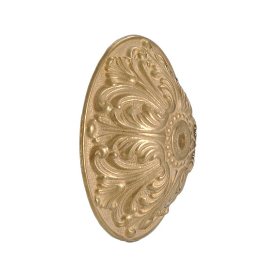 B&P Lamp 5 1/2" Dia., Die Cast Brass Back Plate, Unfinished Brass