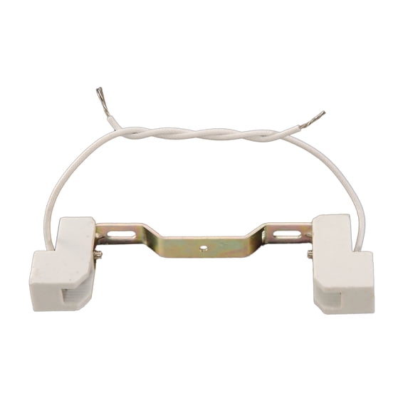 B&P Lamp 5 1/2 Inch Double Ended Halogen Socket with Bracket and Bulb