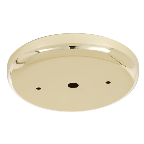 B&P Lamp® Gold 5 1/4 Inch Steel Ceiling Light Canopy Plate