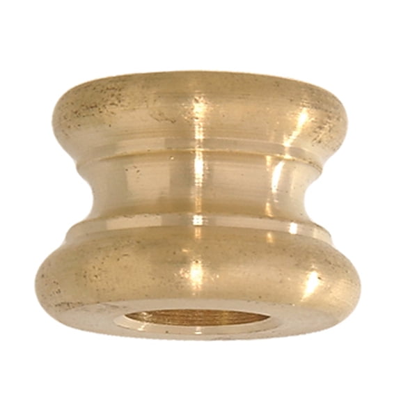 B&P Lamp® 5/8" Ht., Turned Brass Neck, Slips 1/8 Ip