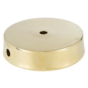 B&P Lamp® 5 Inch Unfinished Brass Finish Modern Style Spun Lamp Base