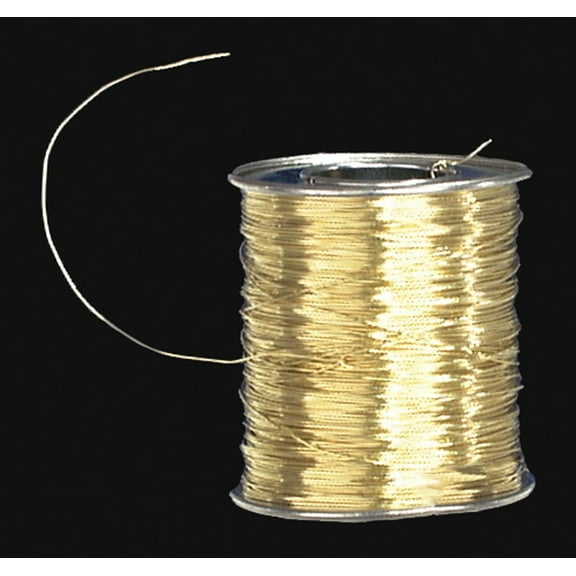 B&P Lamp 50 Ft. 20 Ga. (.03196" Awg) Brass Pinning Wire