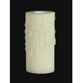 thumbnail image 1 of B&P Lamp® 6" Height, Candelabra Size (7/8" Inside Diameter) Candle Cover With Extra Wide Exterior - Ivory, 1 of 2