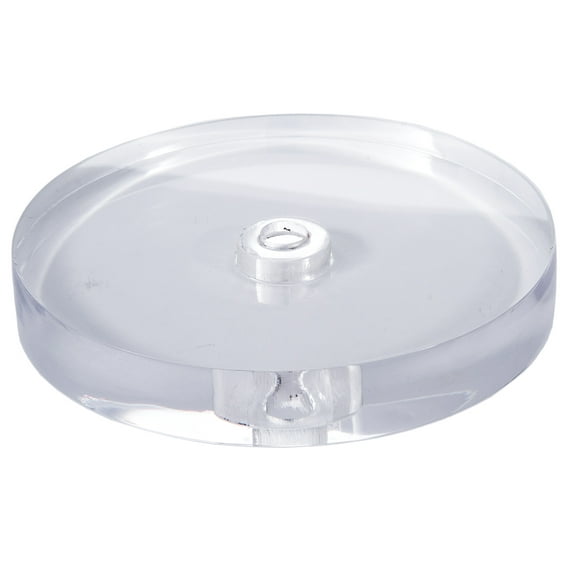 B&P Lamp® 6 Inch Diameter Clear Round Acrylic Break