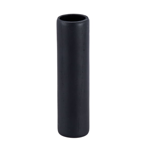 B&P Lamp® 6 Inch Flat Black Polyresin Candle Cover - Candelabra Size