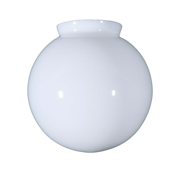 B&P Lamp 6" Opal Glass Ball Shade