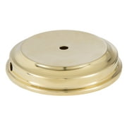 B&P Lamp® 7 Inch Unfinished Brass Finish Modern Style Spun Lamp Base