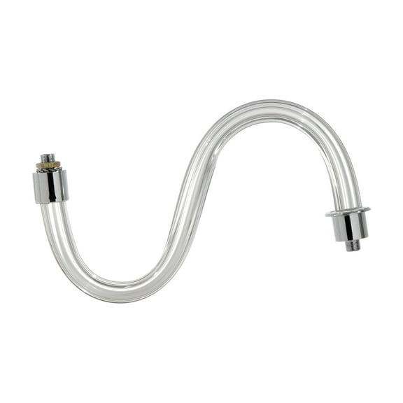 B&P Lamp® 8 Inch (203Mm) Fluted Glass Chandelier Arm