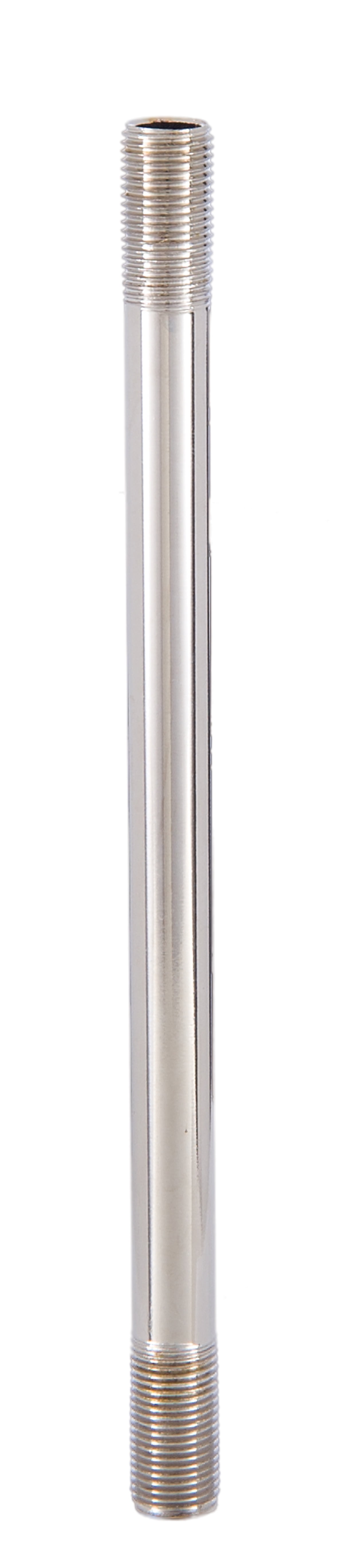 B&P Lamp® 8 Inch Nickel Plated 1/8 IP Steel Threaded Rod - Walmart.com