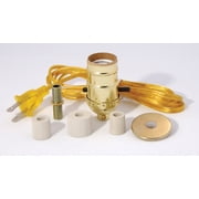 B&P Lamp  Adapter Kit With Brown Cord