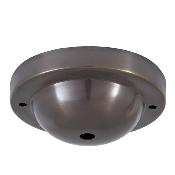 B&P Lamp® Antique Bronze Ceiling Light Canopy Plate, Hardware Not Included