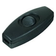 thumbnail image 1 of B&P Lamp® Black In Line Feed Through Rocker Switch, 1 of 2