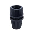 thumbnail image 1 of B&P Lamp® Black Plastic Knurled Edge Cord Bushing, Black, 1 of 2