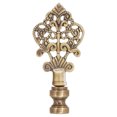 thumbnail image 1 of B&P Lamp® Brass Finial, Antique Finish, Tap 1/4-27F, 1 of 4