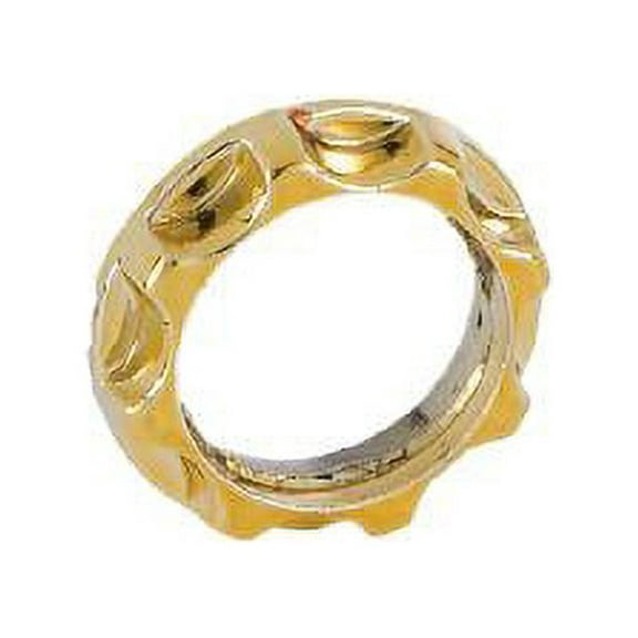 B&P Lamp Brass Finish Ring For Threaded Candelabra Socket