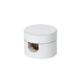 thumbnail image 1 of B&P Lamp® Brass Swag Ceiling Strain Relief, Glossy White, 1 of 2