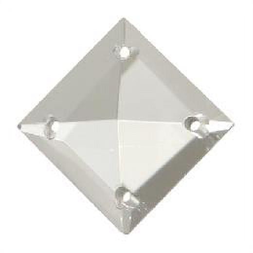 B&P Lamp BrilliantCut 15/32 Inch (12MM) Clear Faceted Crystal Bead
