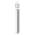 thumbnail image 1 of B&P Lamp BrilliantCut 8 Inch (203mm) Colonial Cut Crystal Chandelier Light Replacement Pendant Prism Brass Pin, 1 of 2