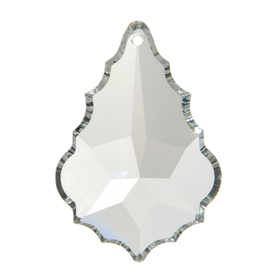 B&P Lamp BrilliantCut 6 Inch Solid Crystal Spear Spike